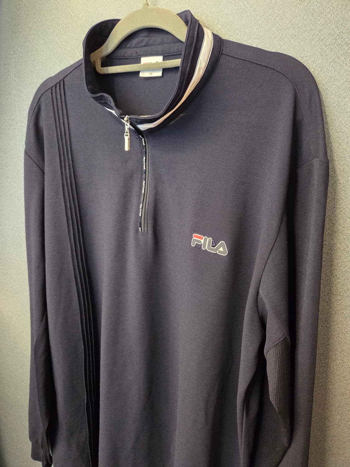 휠라 반집업티셔츠 (봄.초여름용) 상품이미지3