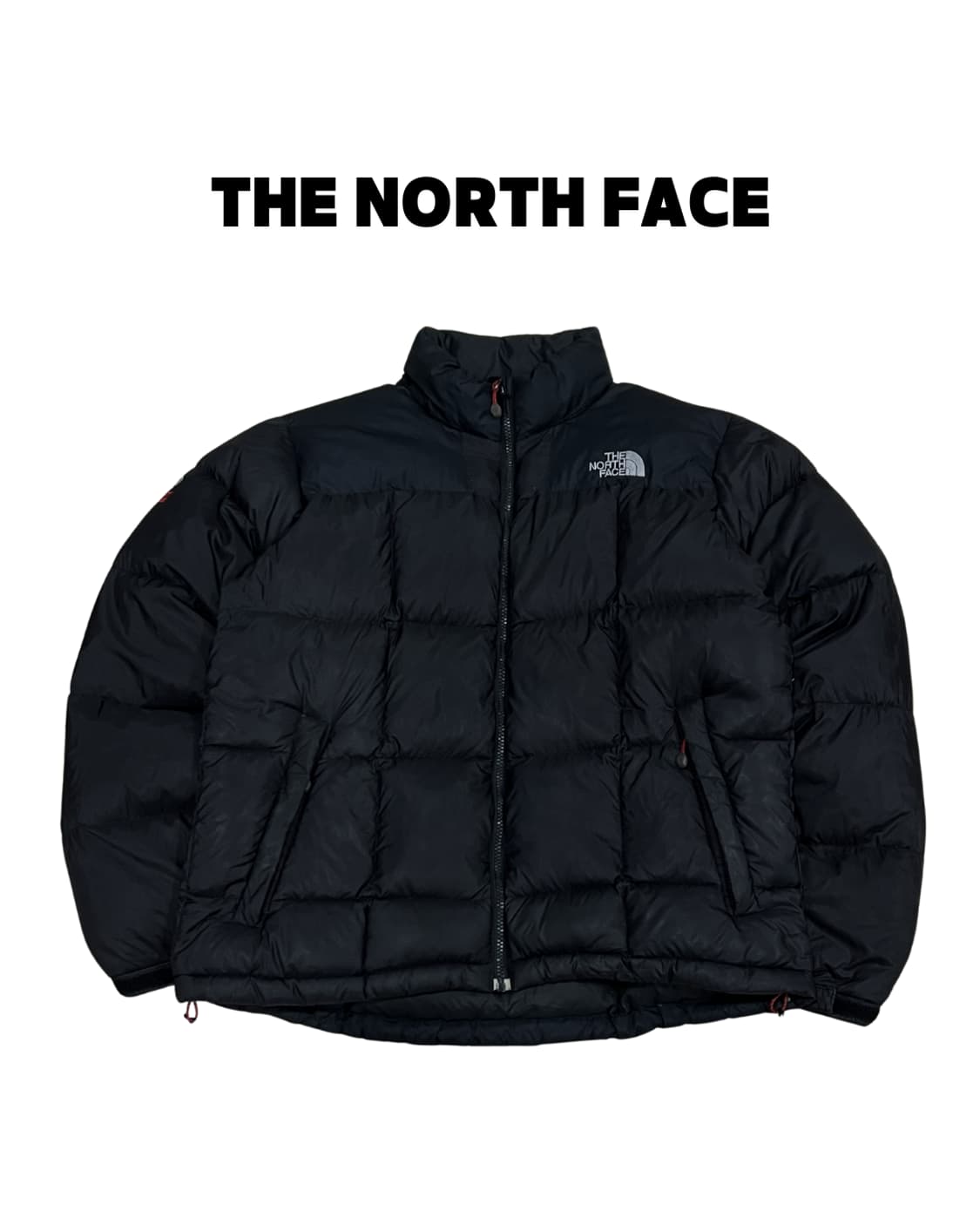 (100) 노스페이스 800필 로체 구스다운 패딩 점퍼 블랙 상품이미지1