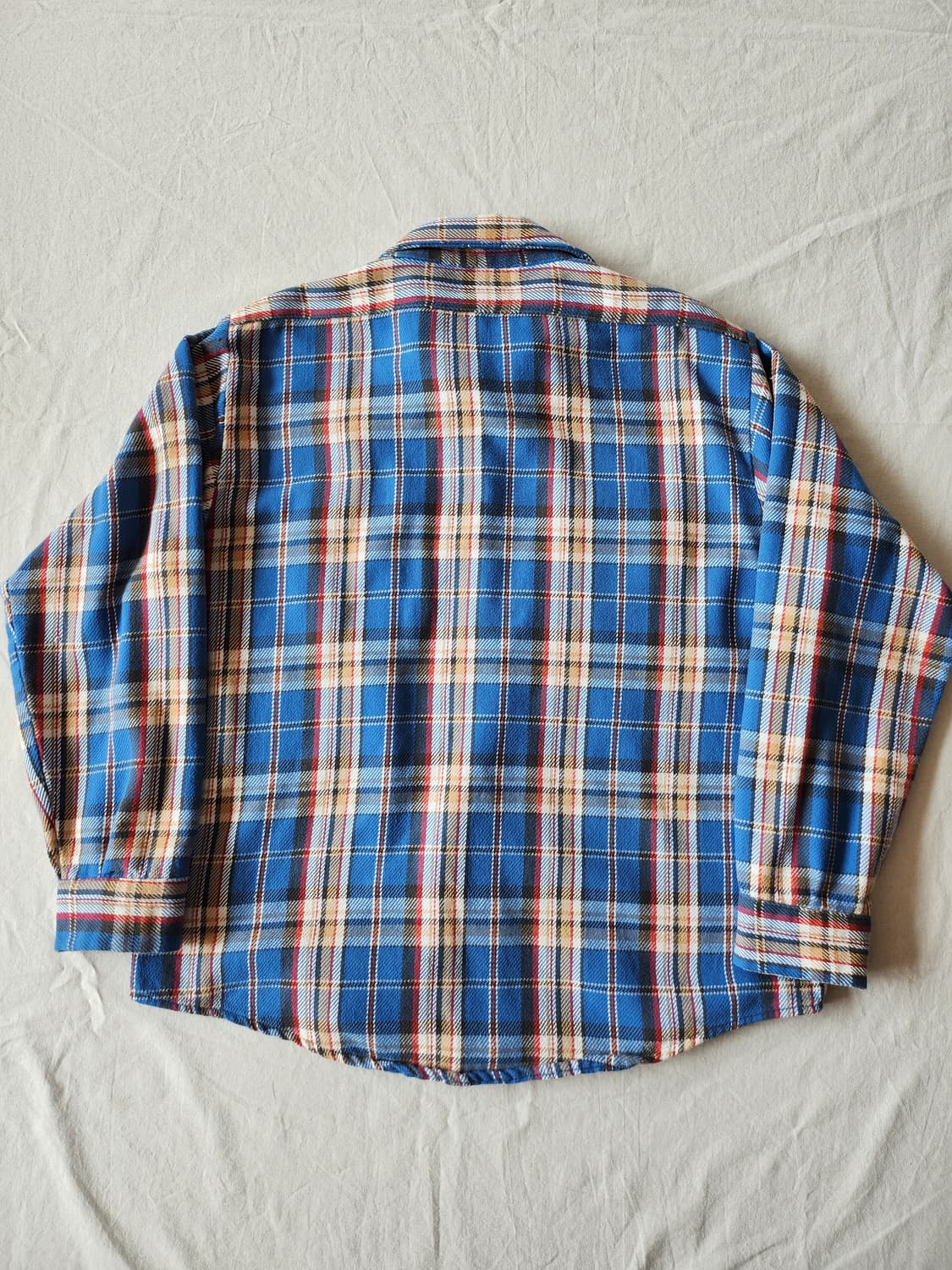 70s MR leggs flannel shirt 상품이미지2