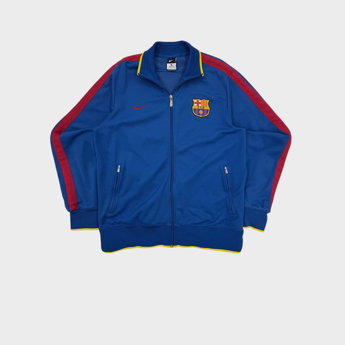 11-12 나이키 바르셀로나 N98 어센틱 트랙 자켓 상품이미지1