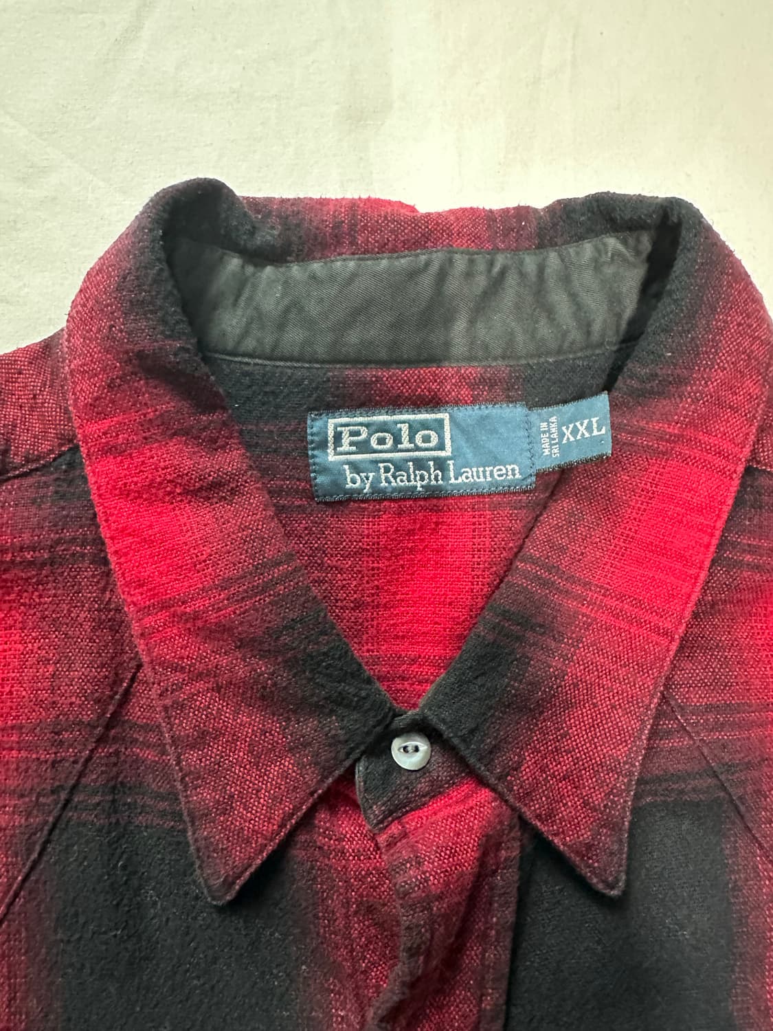 랄프로렌 체크 웨스턴 셔츠 상품이미지3