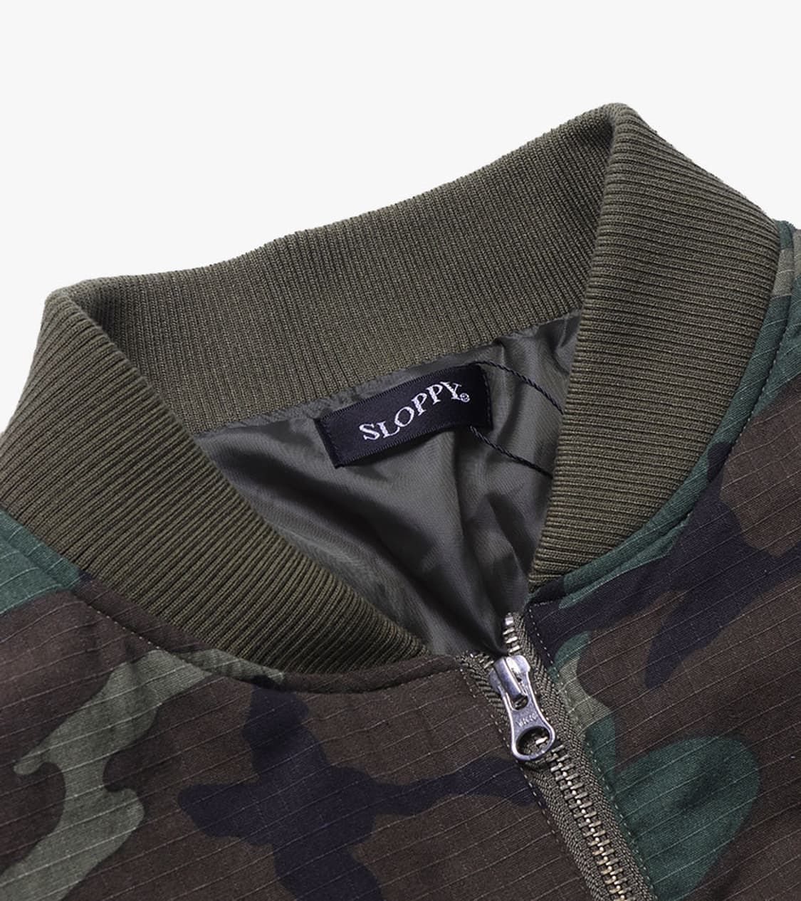 WHO’S WHO GALLERY - CAMO CROP MA-1 상품이미지4