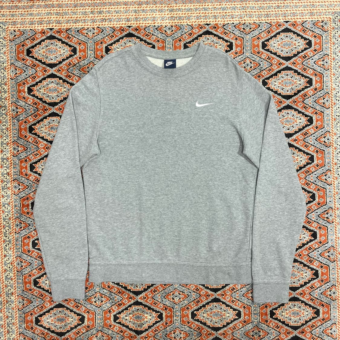 나이키 그레이 스우시 쭈리 맨투맨 남성L 상품이미지1