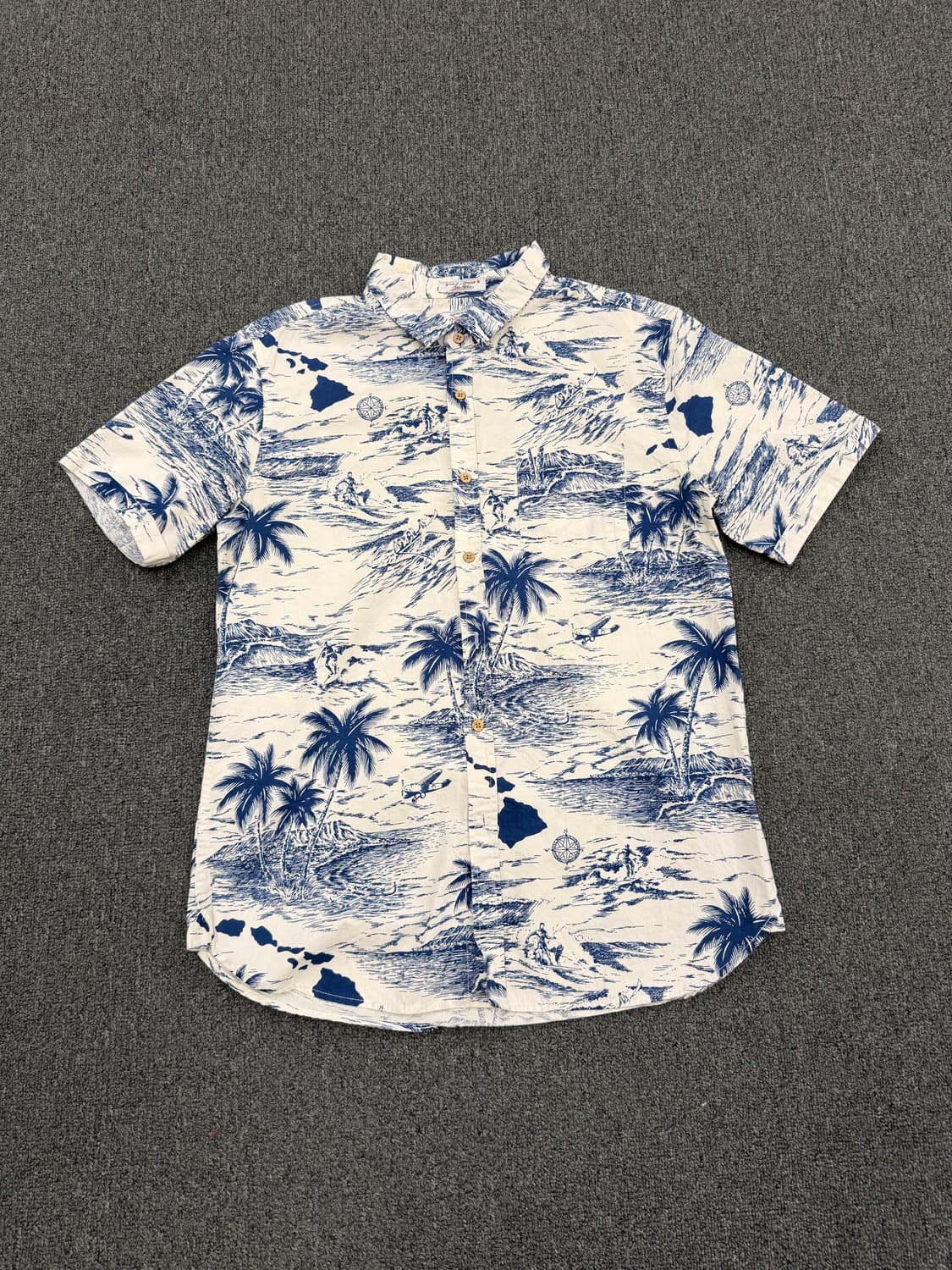 L) sun stylin 반티지 하와이안 반팔셔츠 상품이미지1