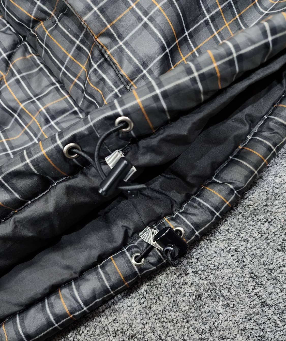 칼하트 체크 패턴 패딩 베스트 조끼 L 상품이미지6