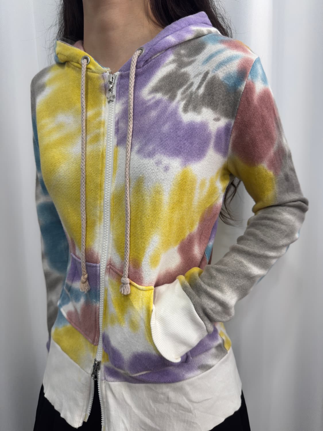 base control tiedye hood twoway zipup 상품이미지3