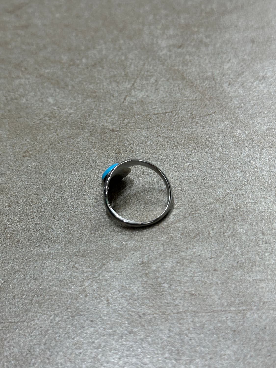 Blue feather Ring - 블루 깃털 반지 상품이미지3