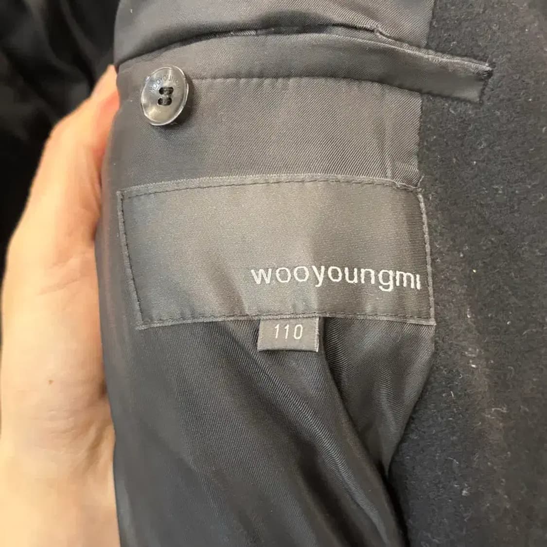 우영미 하이넥 울 자켓 110 상품이미지4