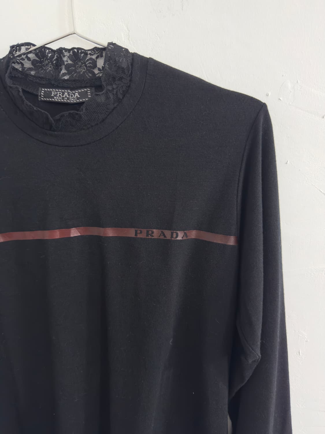 prada lace longsleeve 상품이미지4