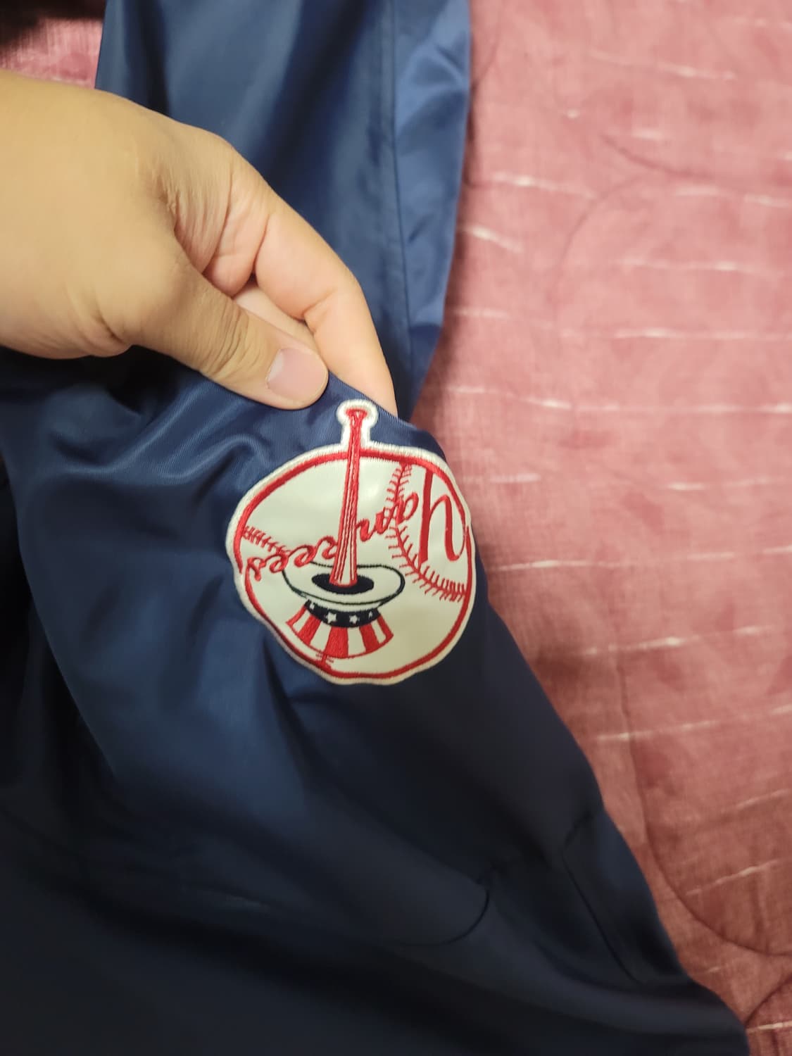 개간지 뉴에라 나일론 스타디움 뉴욕 양키스 자켓 팝니다 상품이미지4