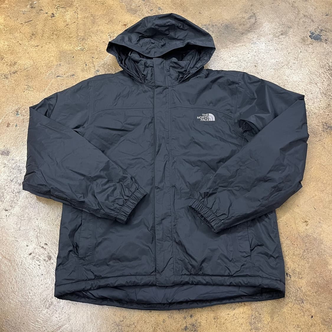 [정품/M] 노스페이스 블랙 바람막이 후드 자켓 b8 상품이미지2