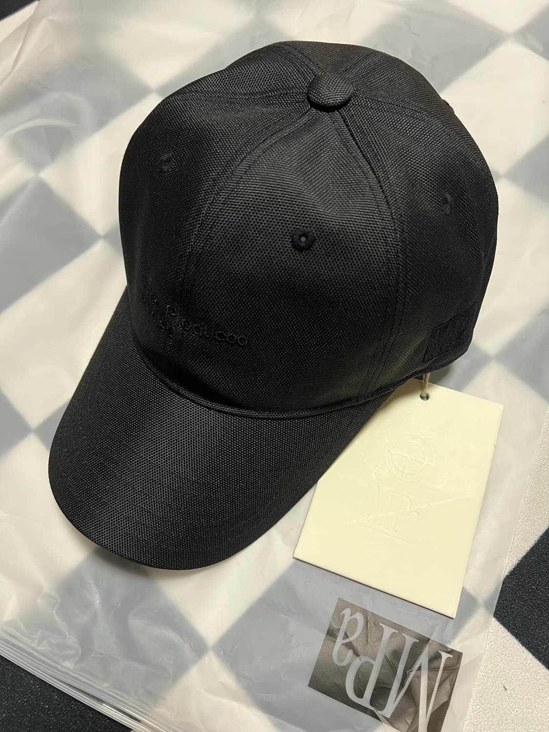 [OS] 새상품 플라스틱프로덕트 MPA 캡 볼캡 모자 블랙 상품이미지2