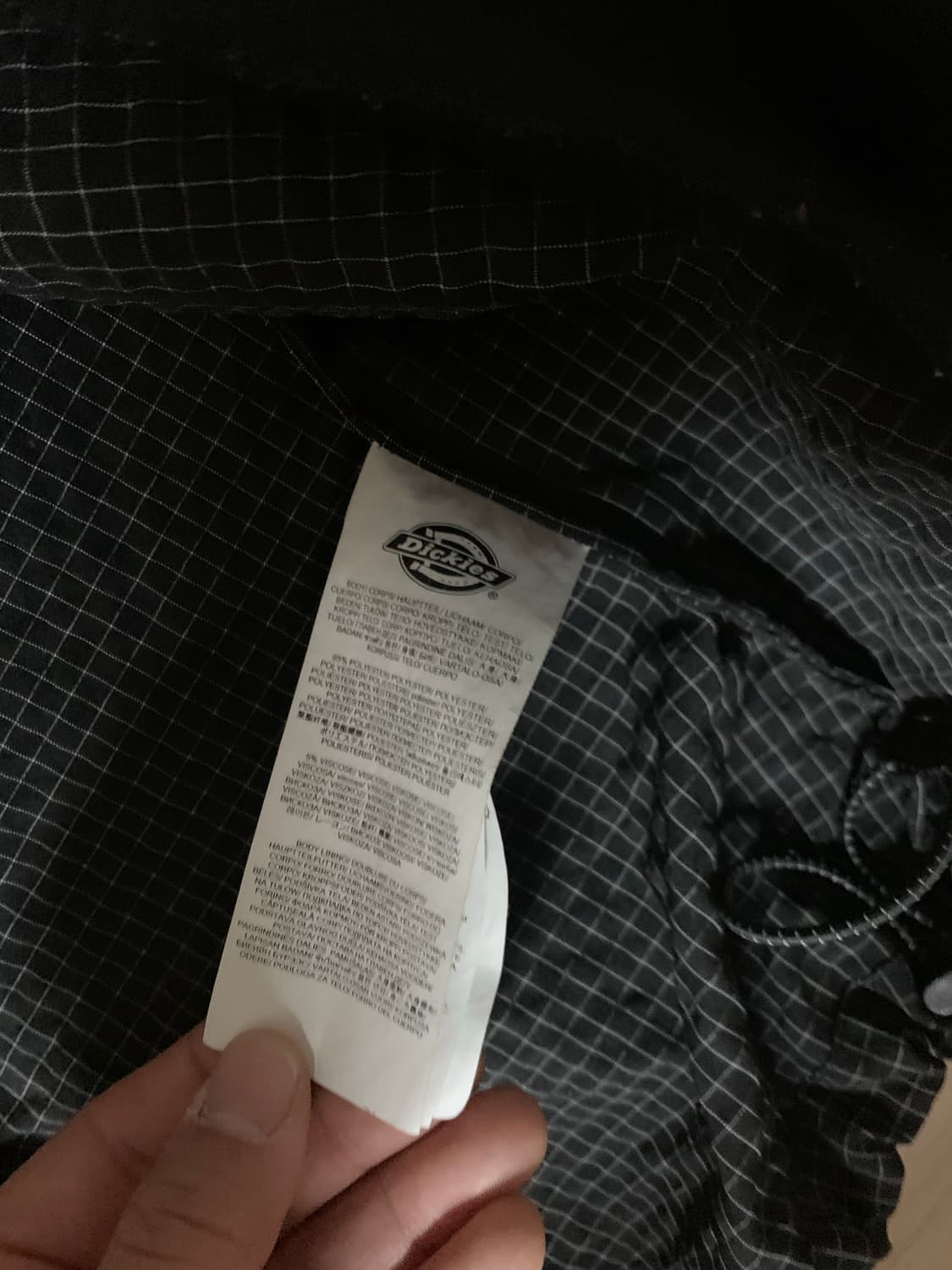 디키즈 바람막이 블랙 m 상품이미지5