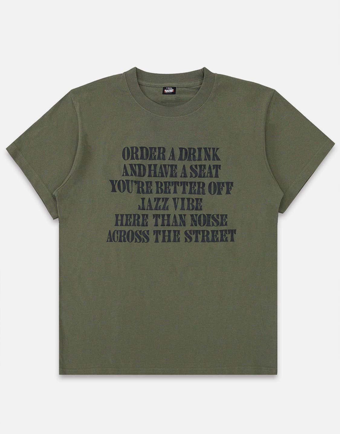 올리언스 Bootnill Jazz t-shirts (Khaki) 상품이미지1