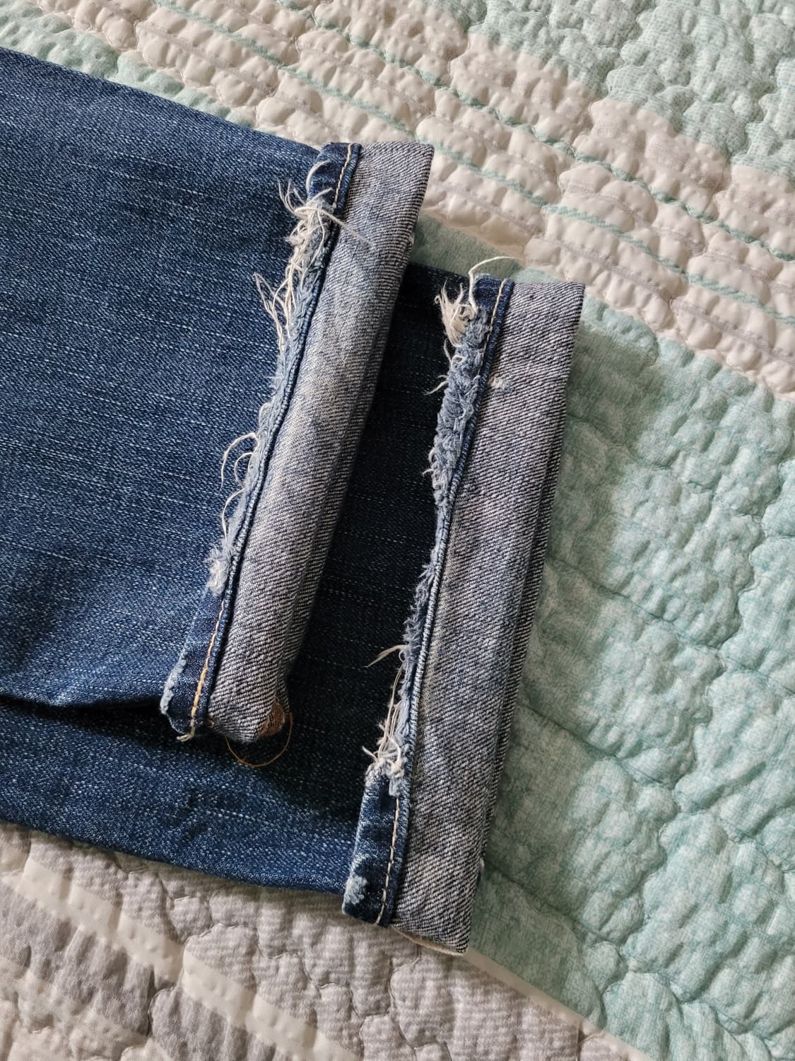 아베크롬비 렘선 슬림스트레이트 셀비지데님 탭32 실33사이즈 상품이미지10