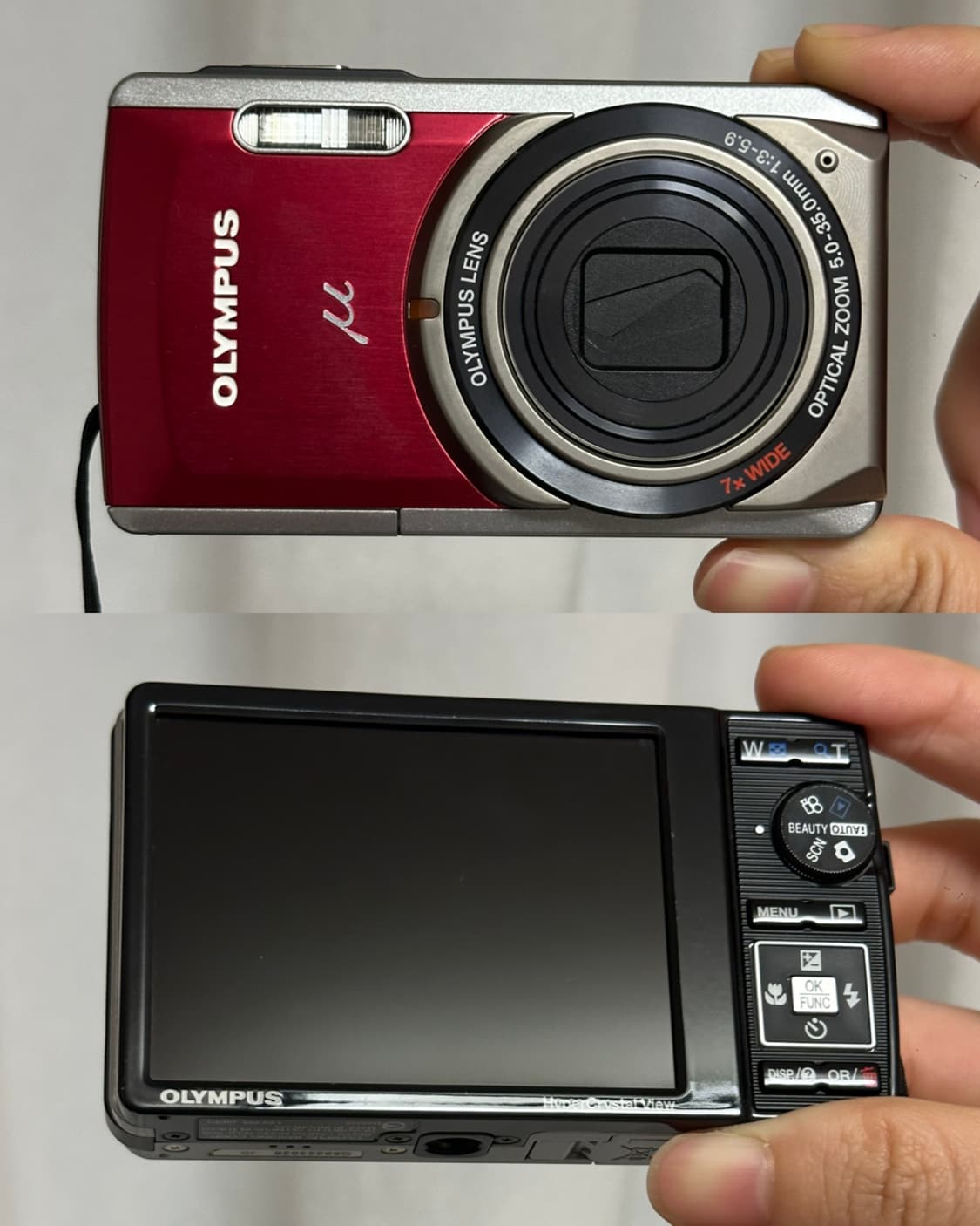 민트♥️ 올림푸스 뮤 7020 / CCD 빈티지 감성 디카 / 박스 상품이미지4