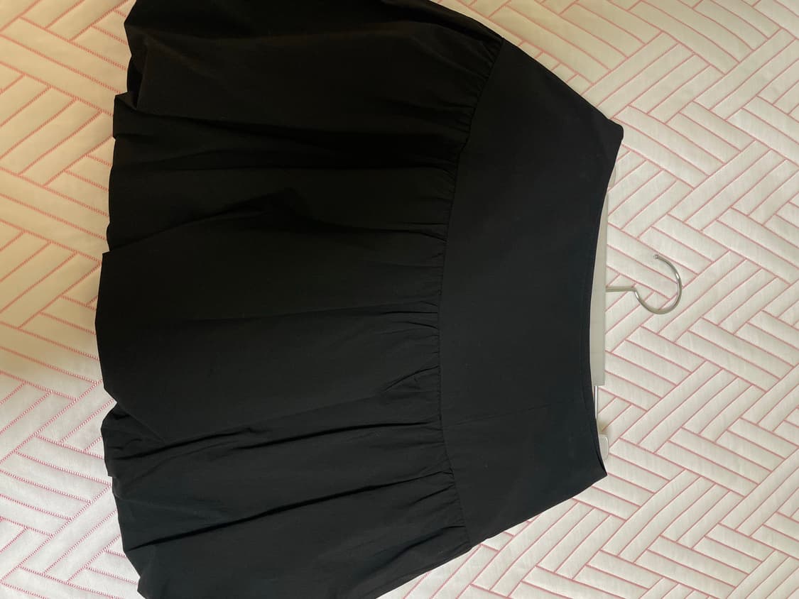플로움 balloon skirt 블랙 XS 상품이미지7