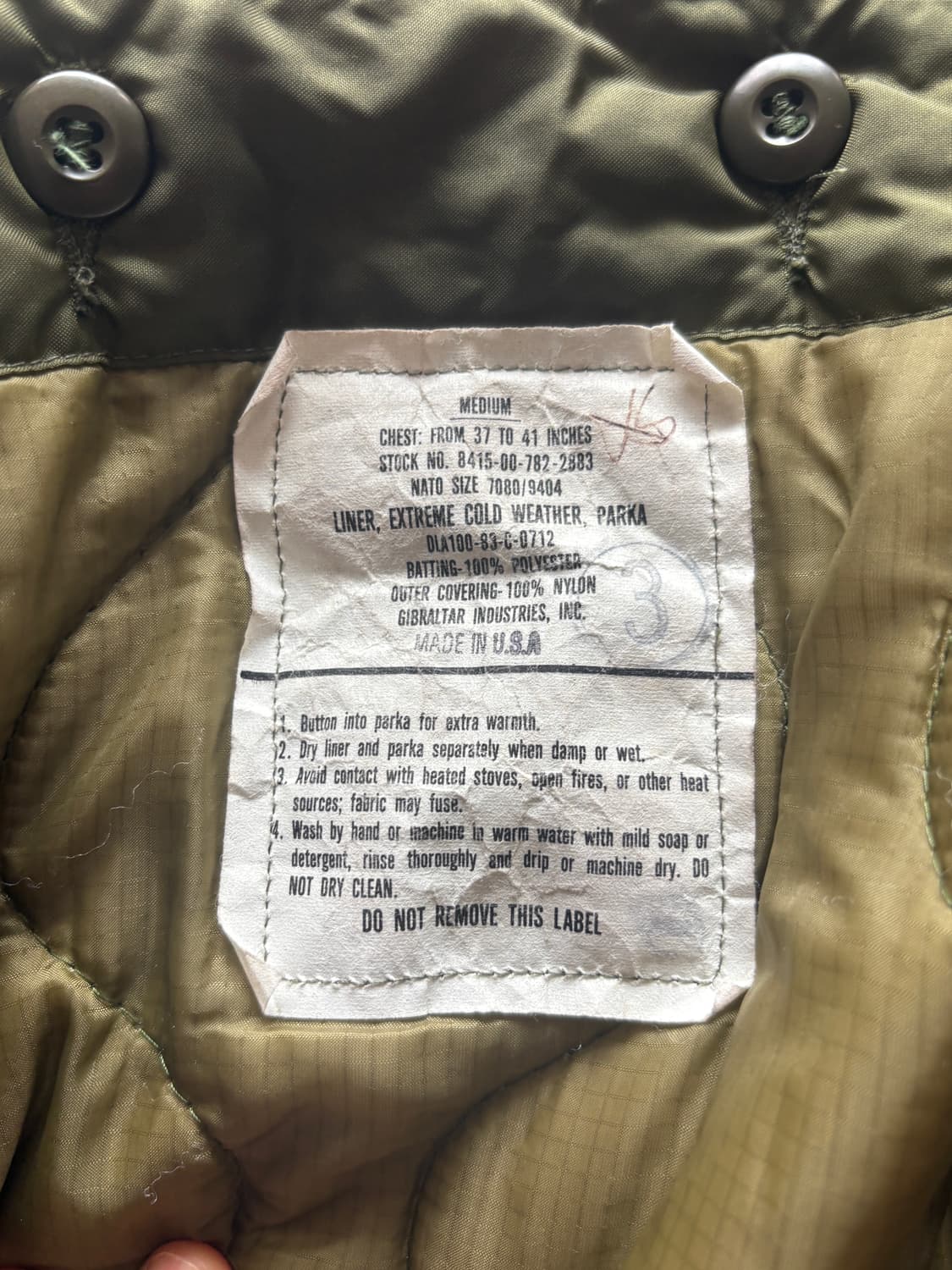 (M)70s og m65 피쉬테일 파카 상품이미지4