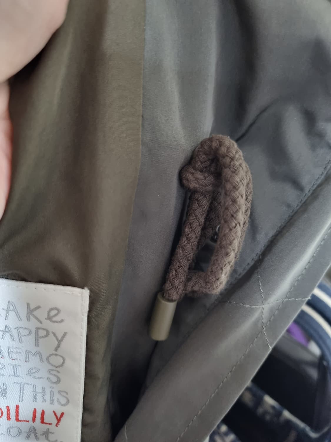 정품) 오일릴리 패턴 후드 점퍼 자켓  상품이미지8