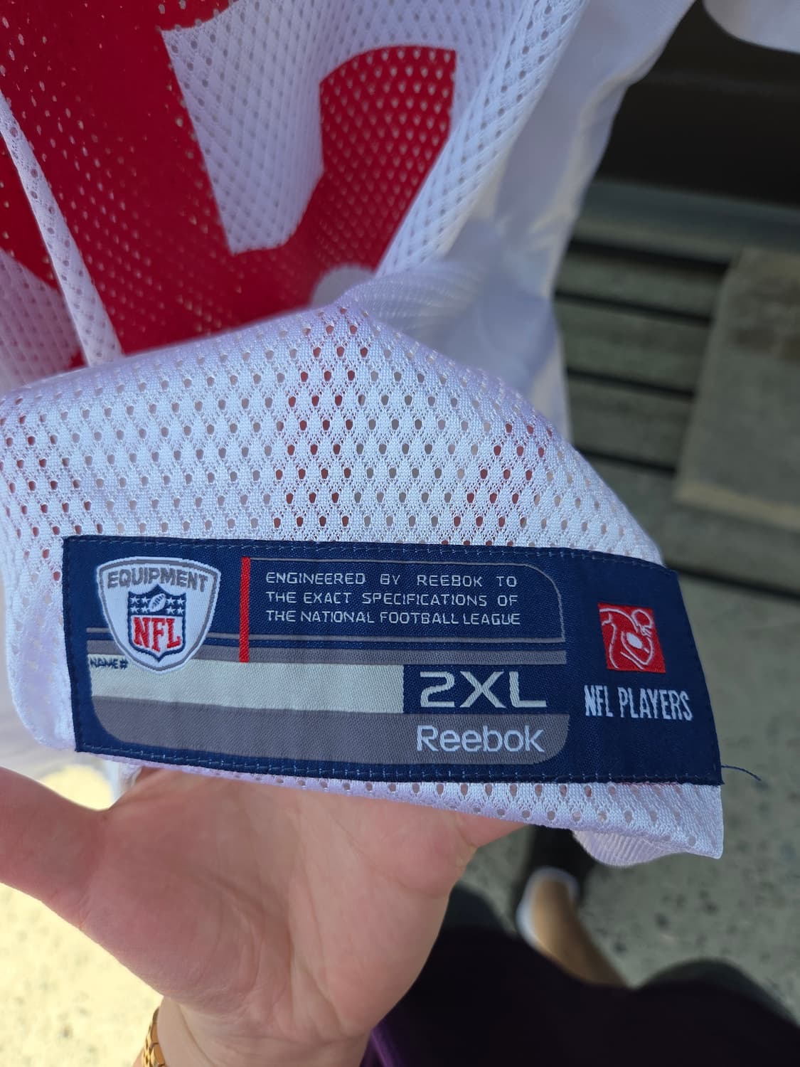 (특A급) 톰 브레이디 12번 리복 NFL 유니폼 - 2XL 상품이미지5