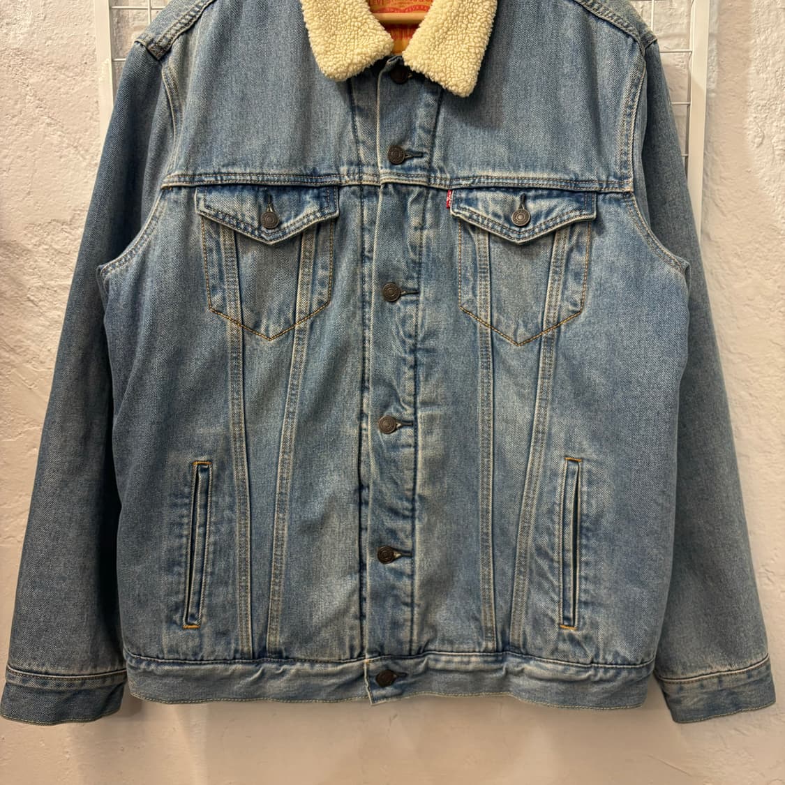 리바이스 쉐르파 데님 자켓 XL 상품이미지4