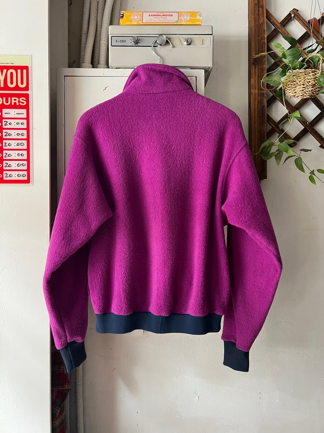 [S]80's 파타고니아 USA 빈티지 퍼플 플리스 상품이미지8