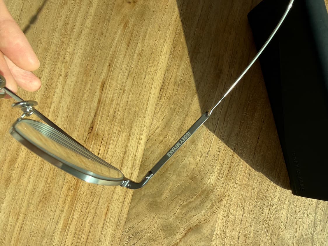 이세이미야케 금자안경 콜라보 헥사곤 상품이미지3