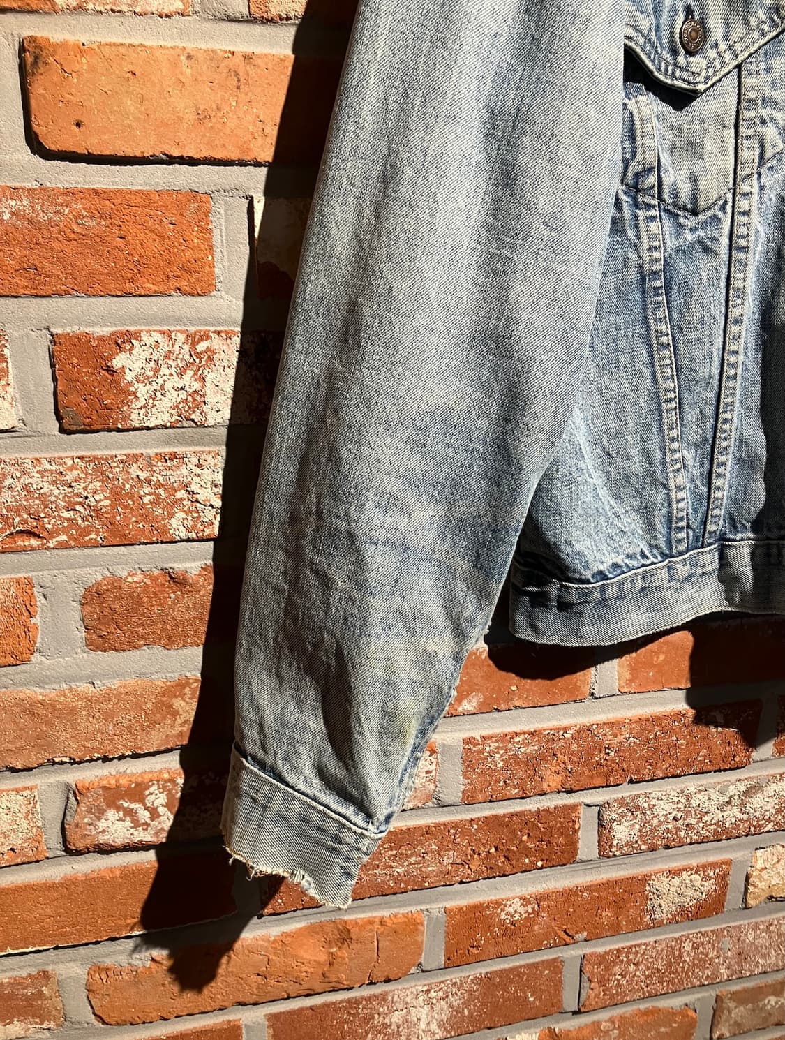 80s USA 빈티지 리바이스 70505 3세대 데님 자켓 상품이미지3