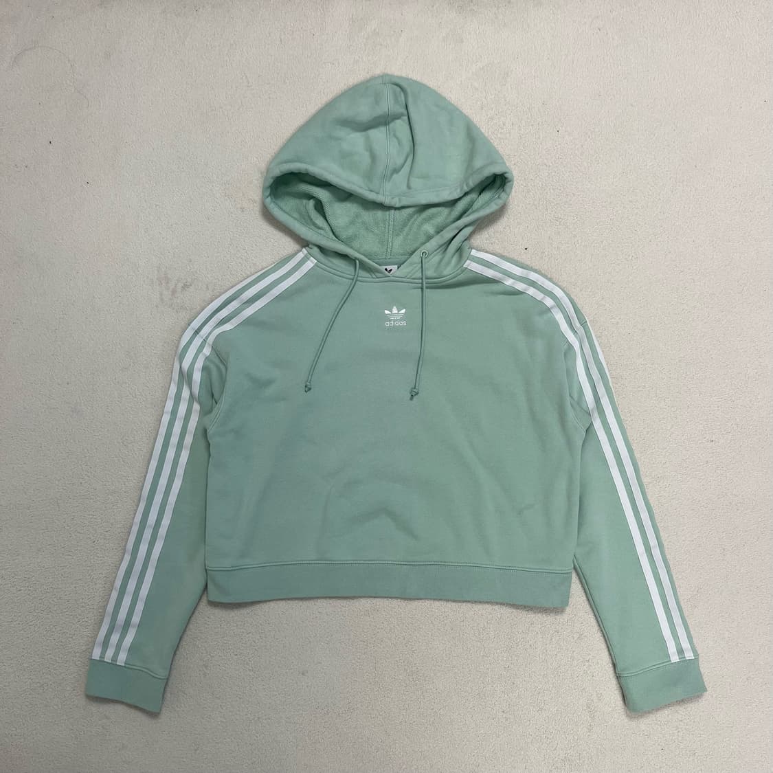 Adidas mint Firebird logo hoodie 상품이미지4