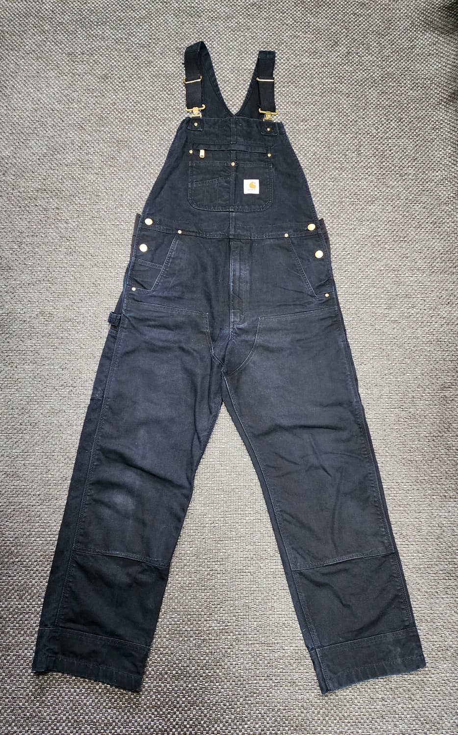 칼하트 블랙 오버롤  34 사이즈  상품이미지6