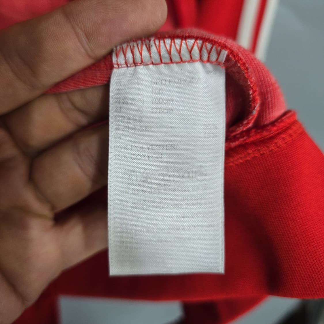 아디다스(adidas) 유로파 파이어버드 트랙탑 레드 100 상품이미지5