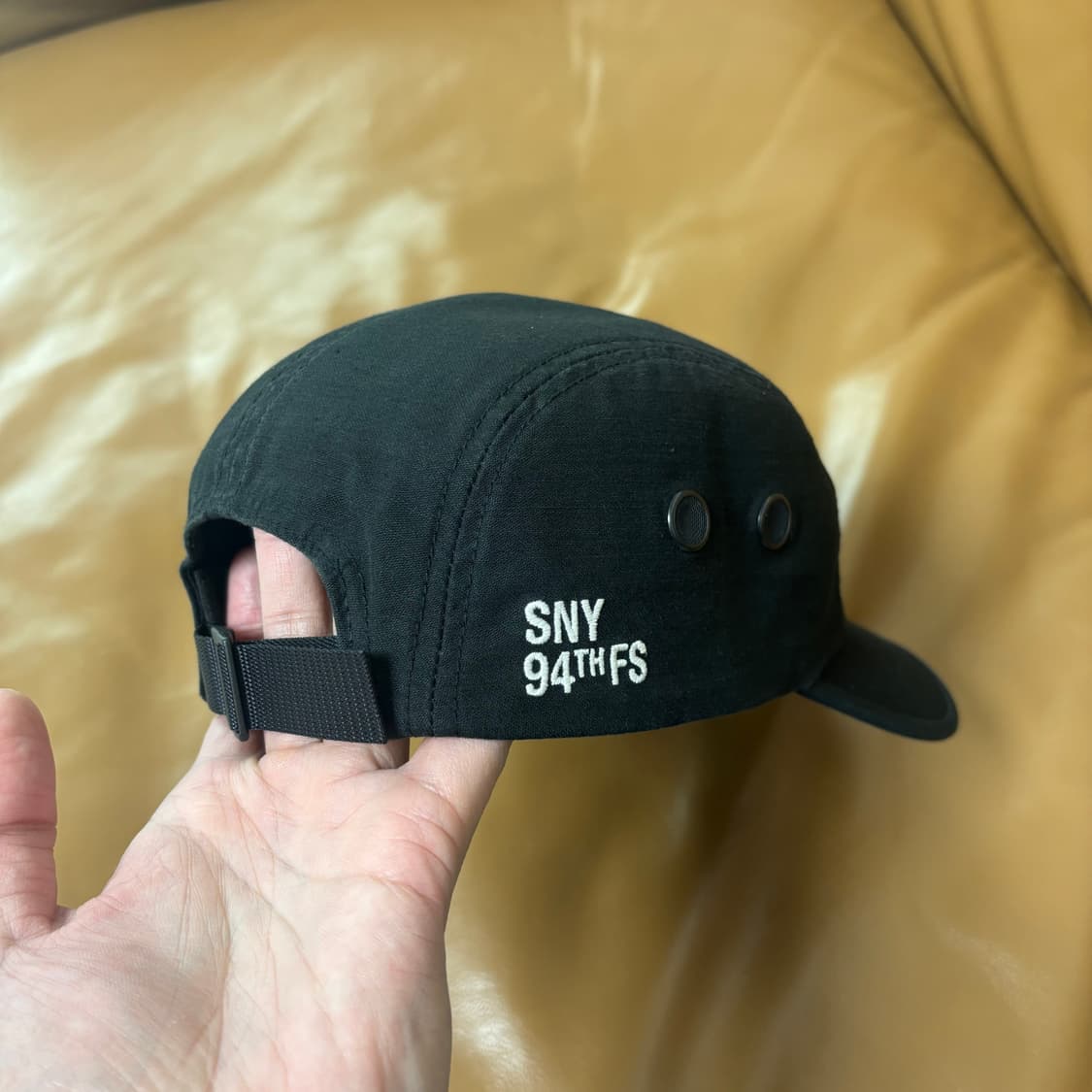 Supreme 슈프림 22fw 밀리터리 워시드 블랙 캠프캡 모자 상품이미지7