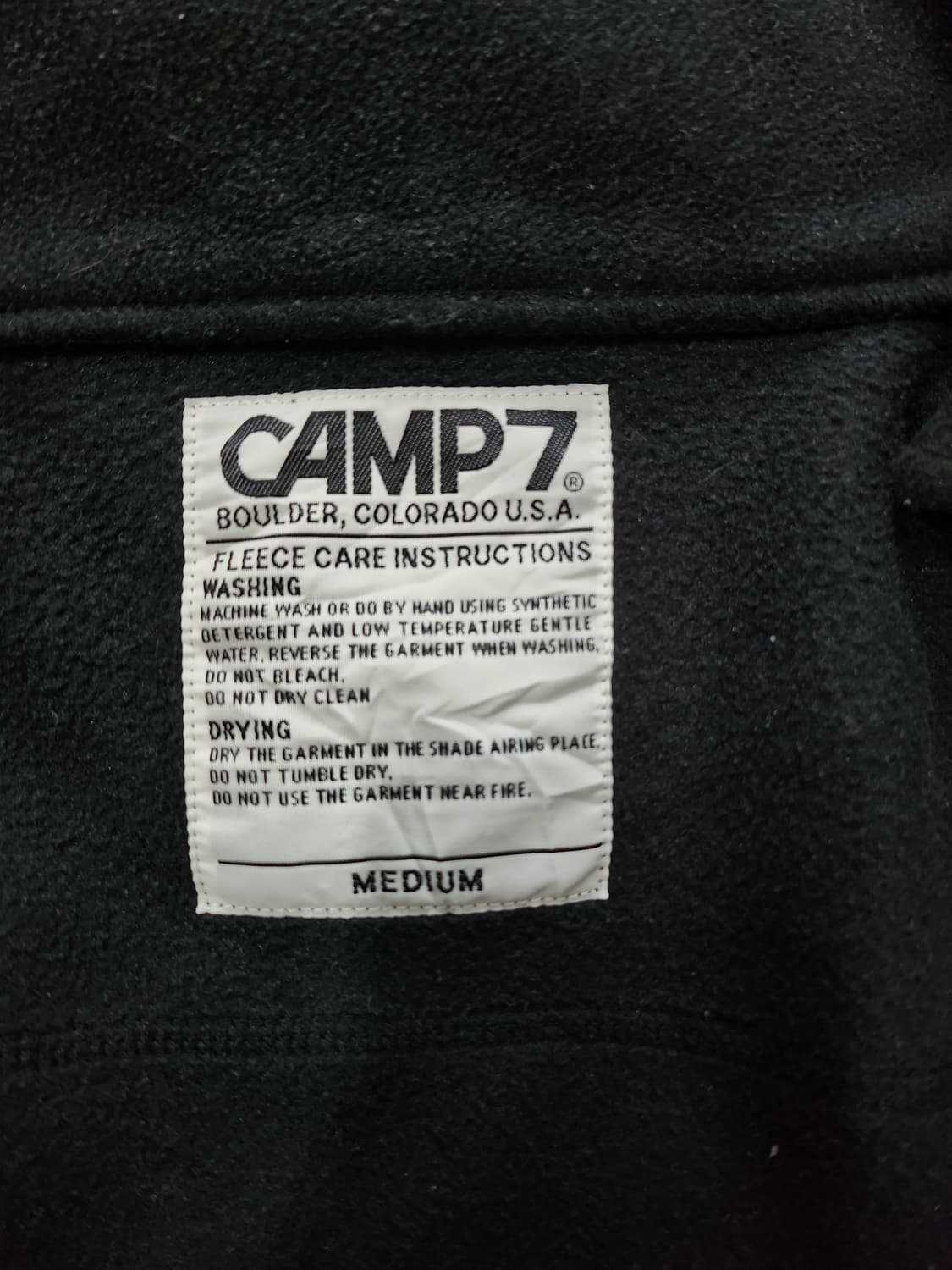 캠프7 집업 플리스 상품이미지1