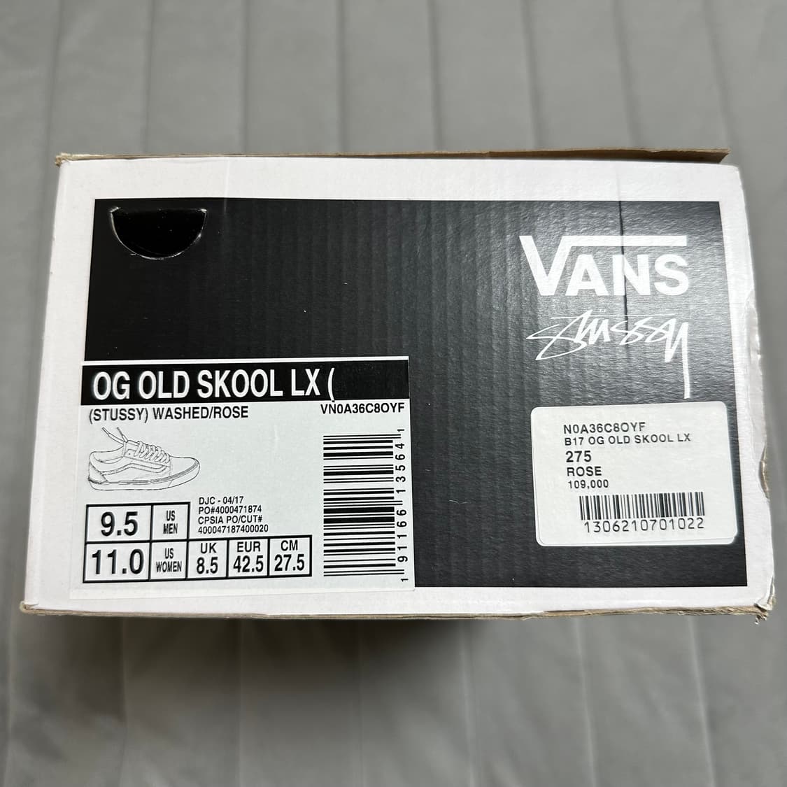 스투시 반스 올드스쿨 275사이즈 상품이미지10