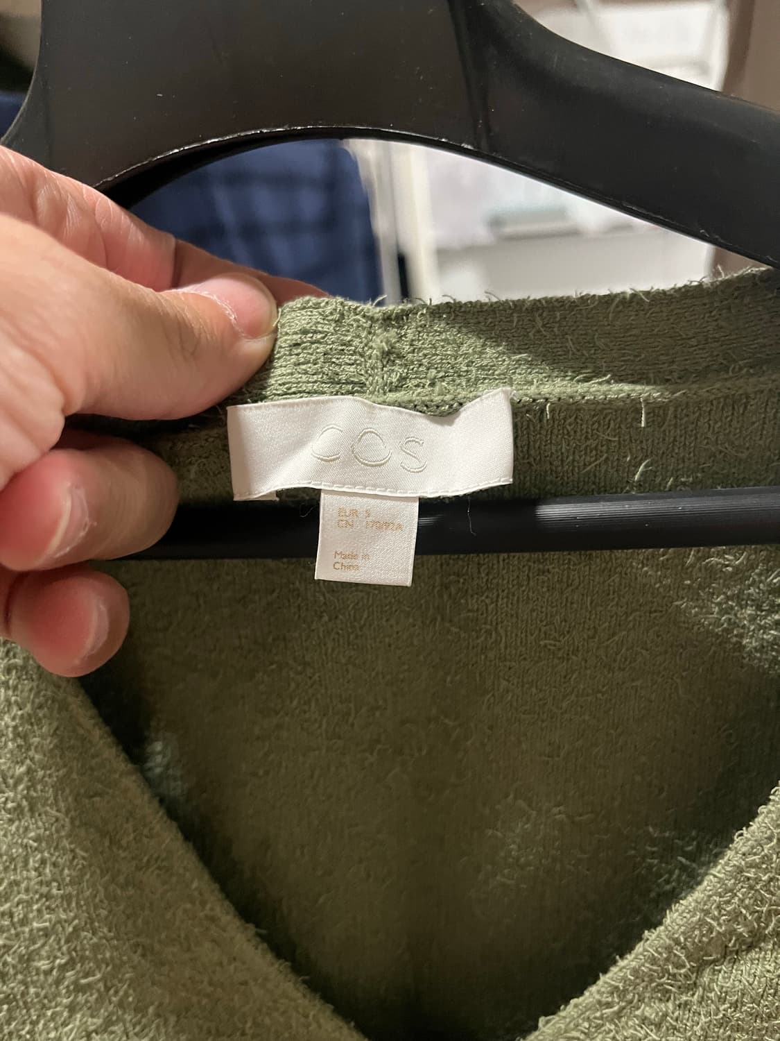 코스 cos 잔디베스트 S 팝니다 상품이미지2