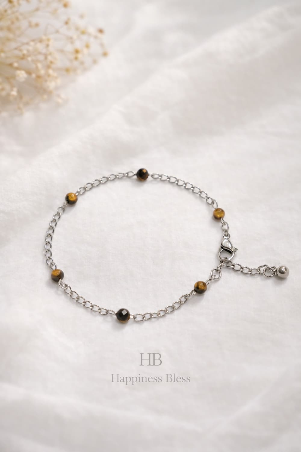 은은한 호안석 체인 팔찌 상품이미지1