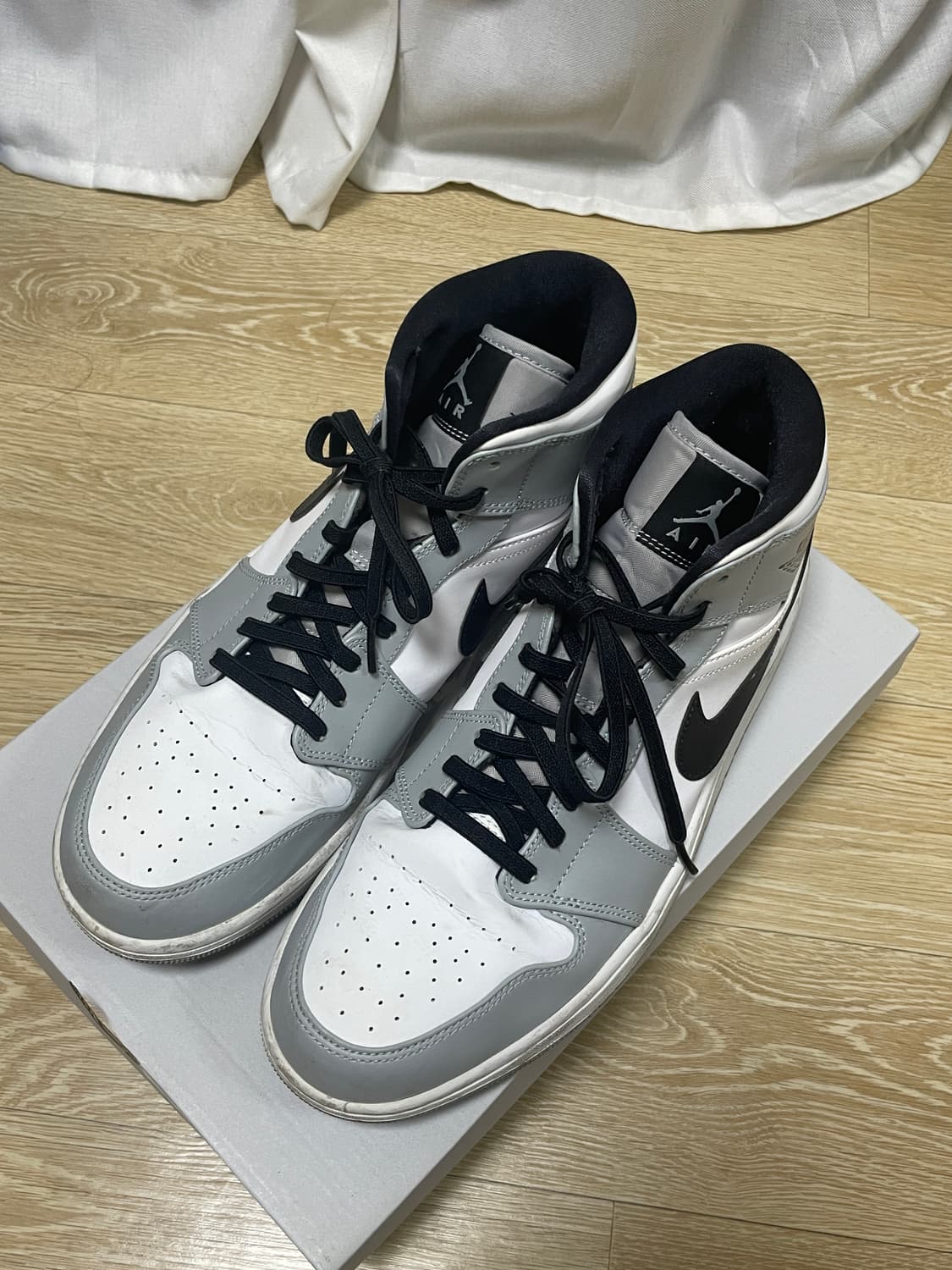 조던 1 미드 라이트 스모크 그레이 290 상품이미지2