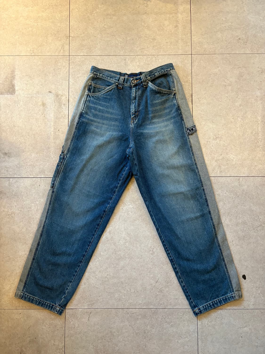 Karl kani 칼카니 사이드 라인 데님 카펜터 팬츠 상품이미지1