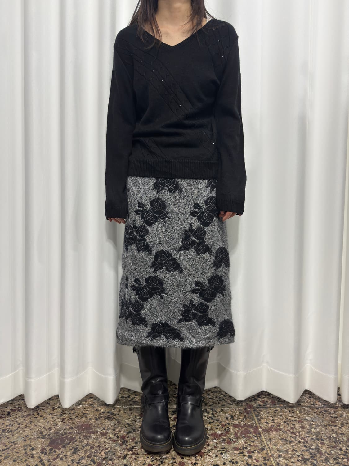 oriental knit top 상품이미지2