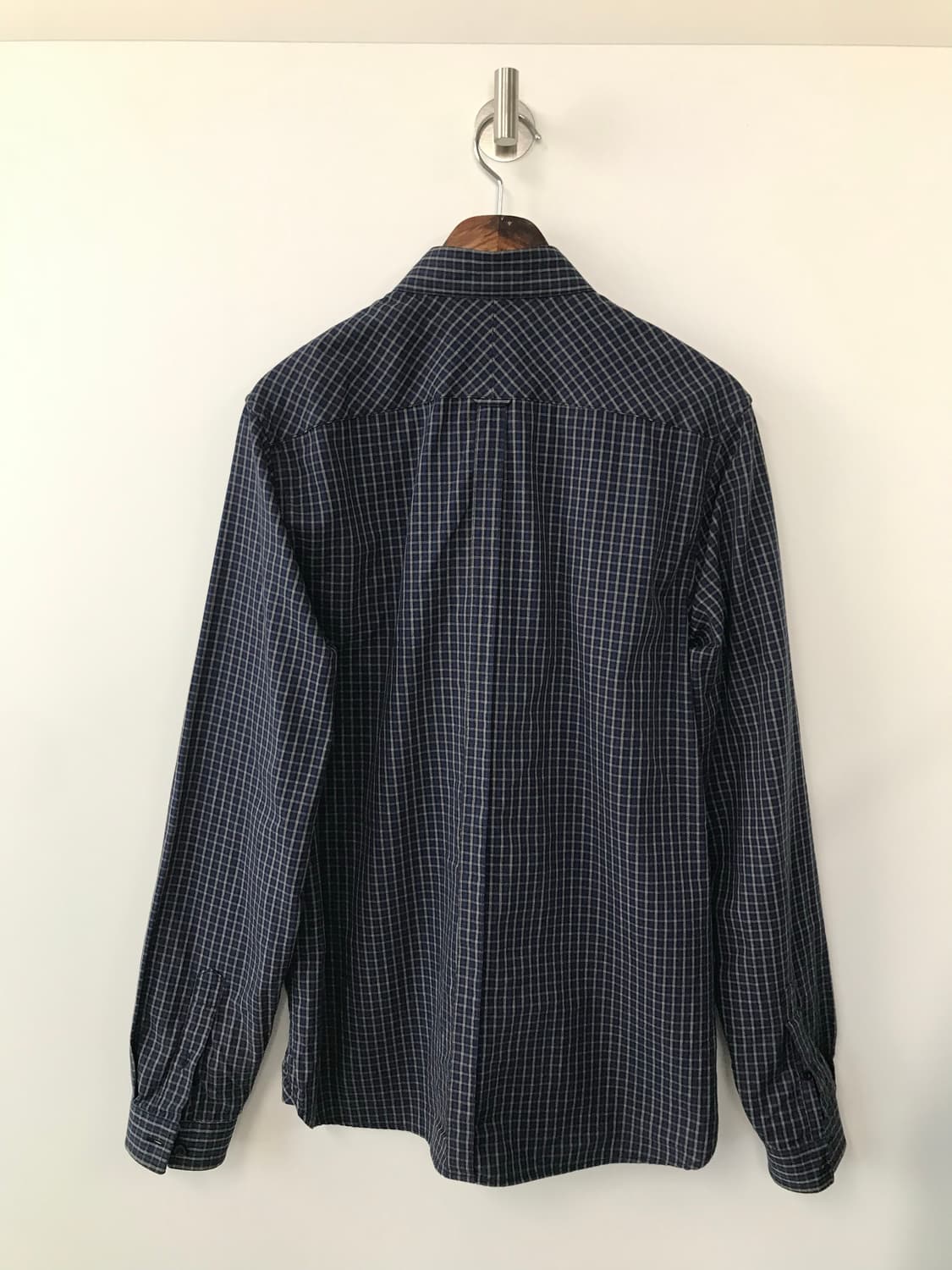 프레드페리 월계수 자수로고 체크 셔츠 상품이미지3