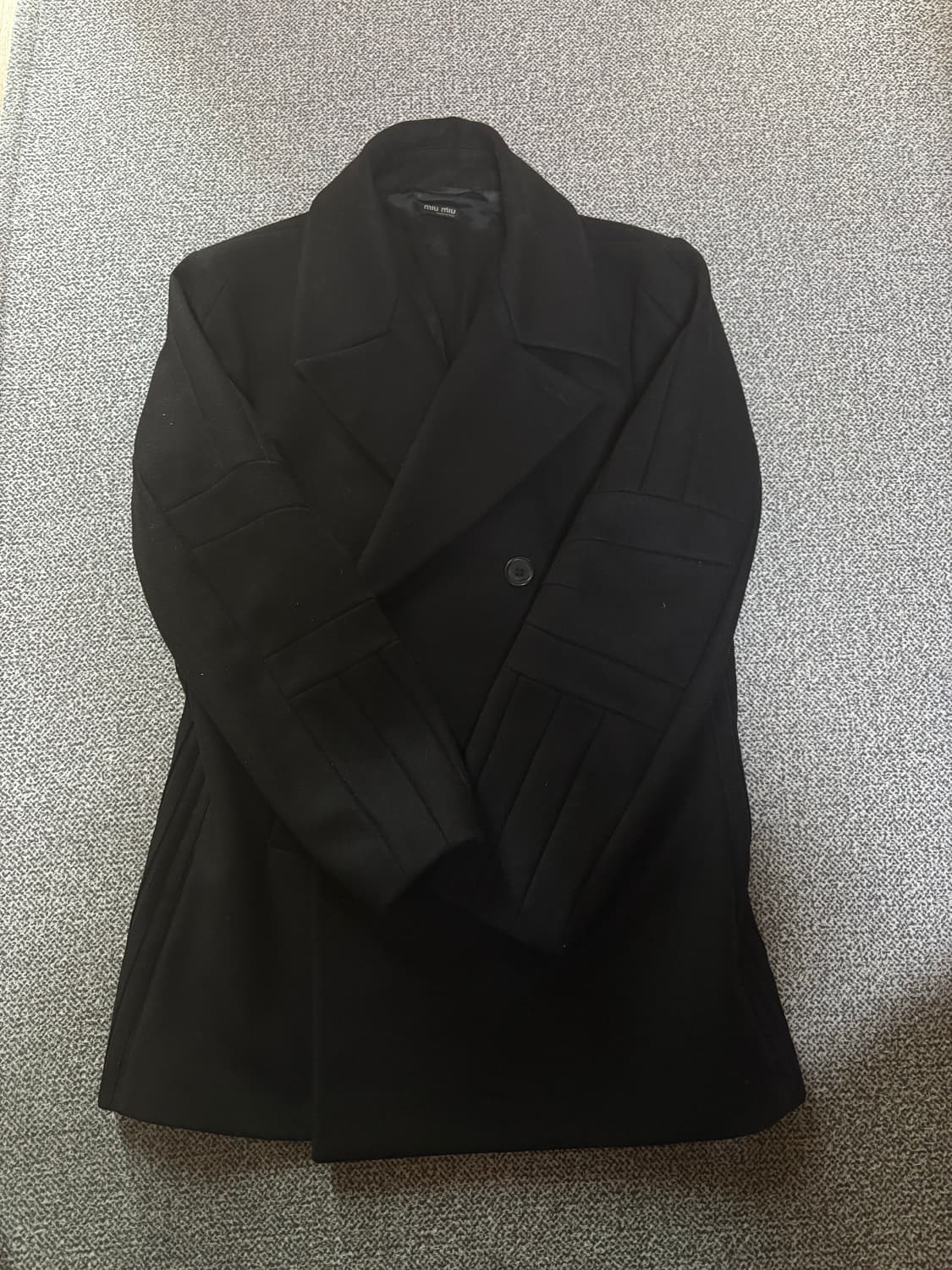 miu miu double breasted coat 상품이미지1