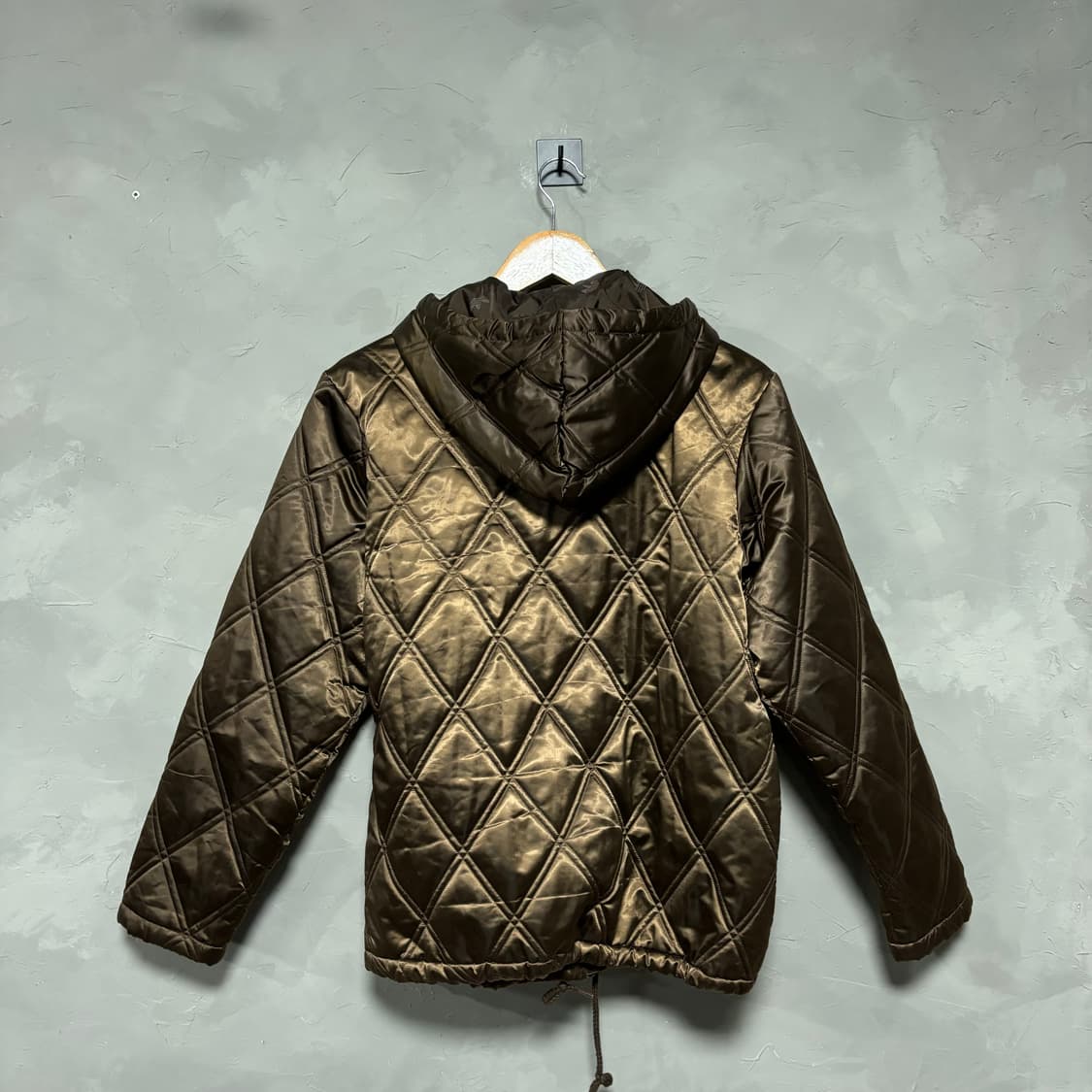 아디다스 파이어버드 경량 패딩 브라운 핑크 상품이미지4