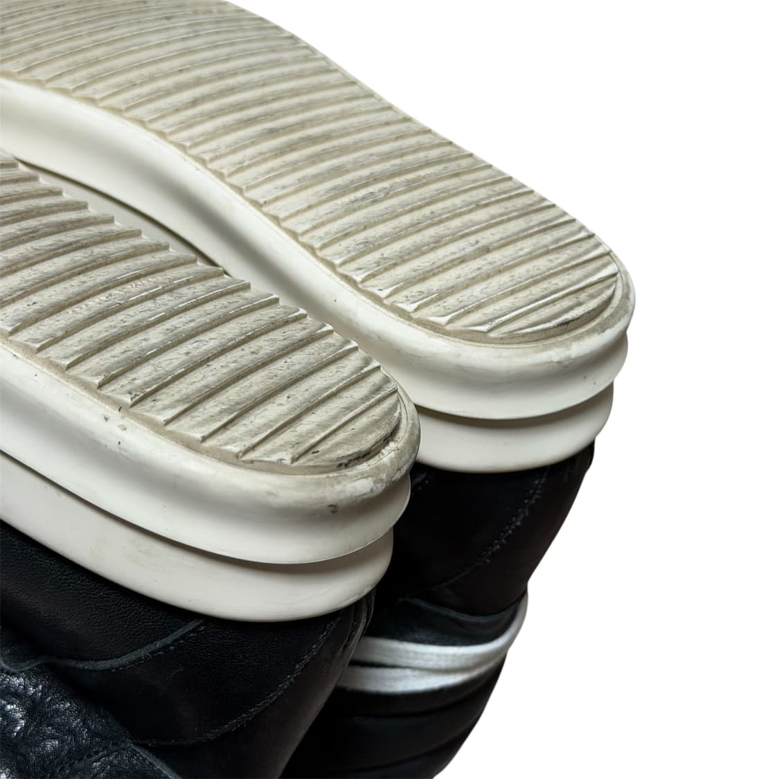 (극미중고) 릭오웬스 지오바스켓 검검흰 38사이즈 상품이미지5