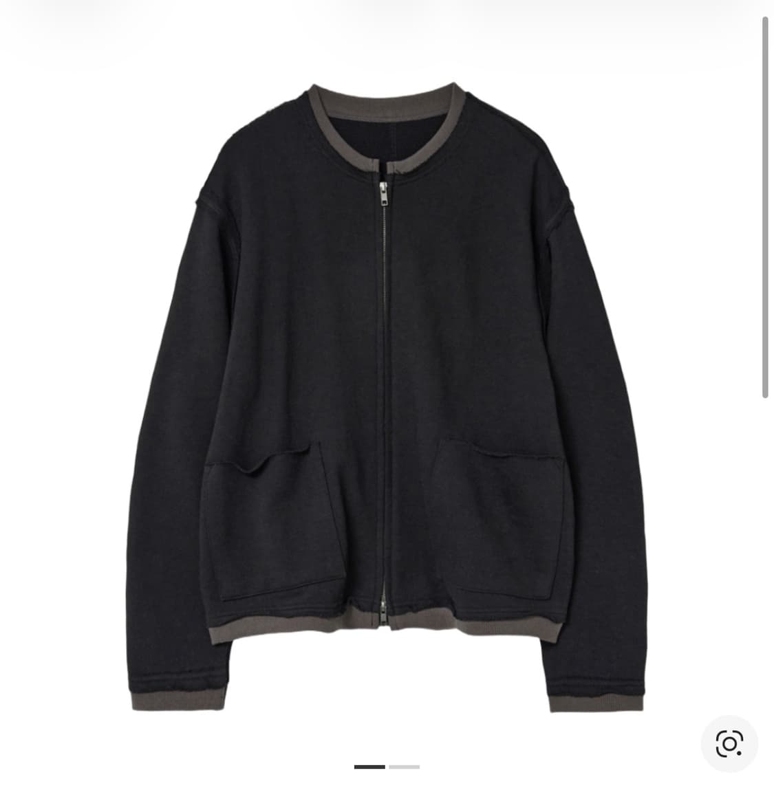 해칭룸 링거 가디건 블랙 3사이즈 상품이미지1