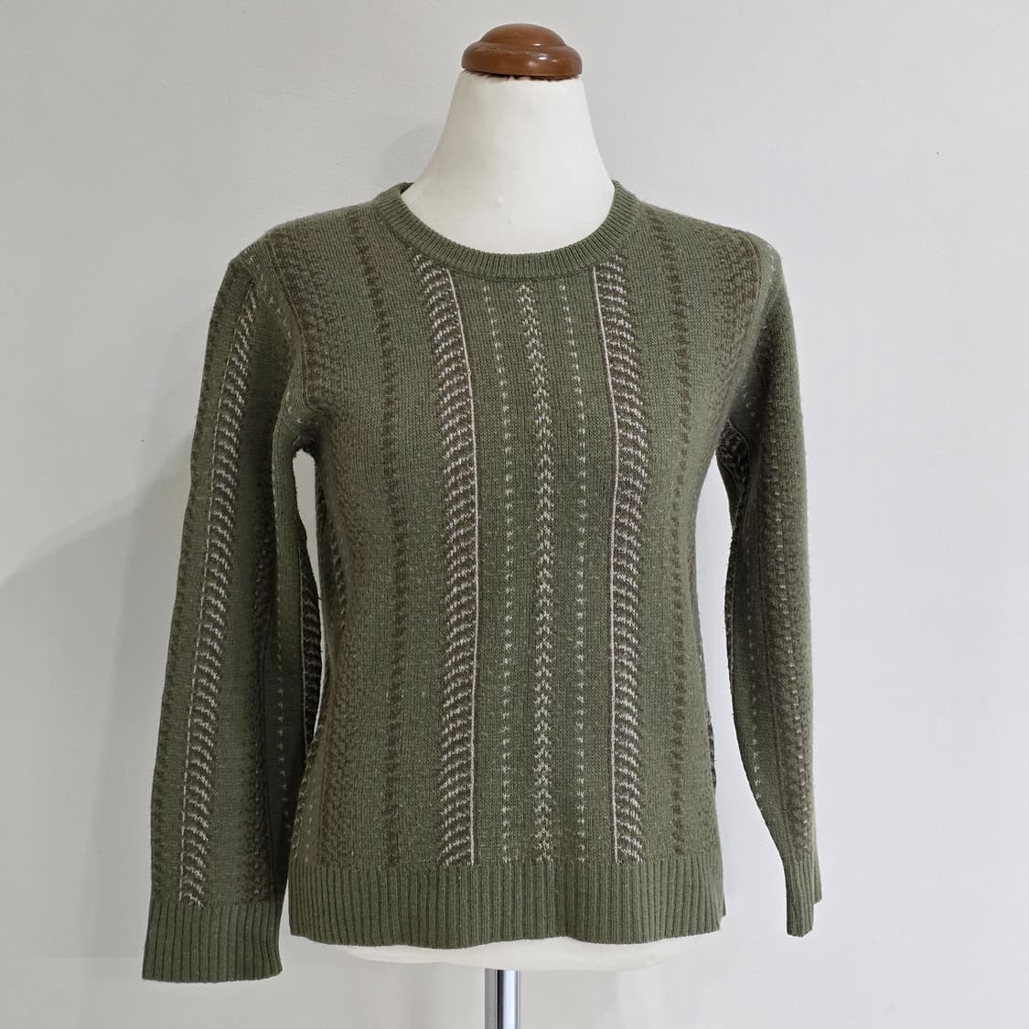 그린x브라운 연말무드 니트스웨터 상품이미지2