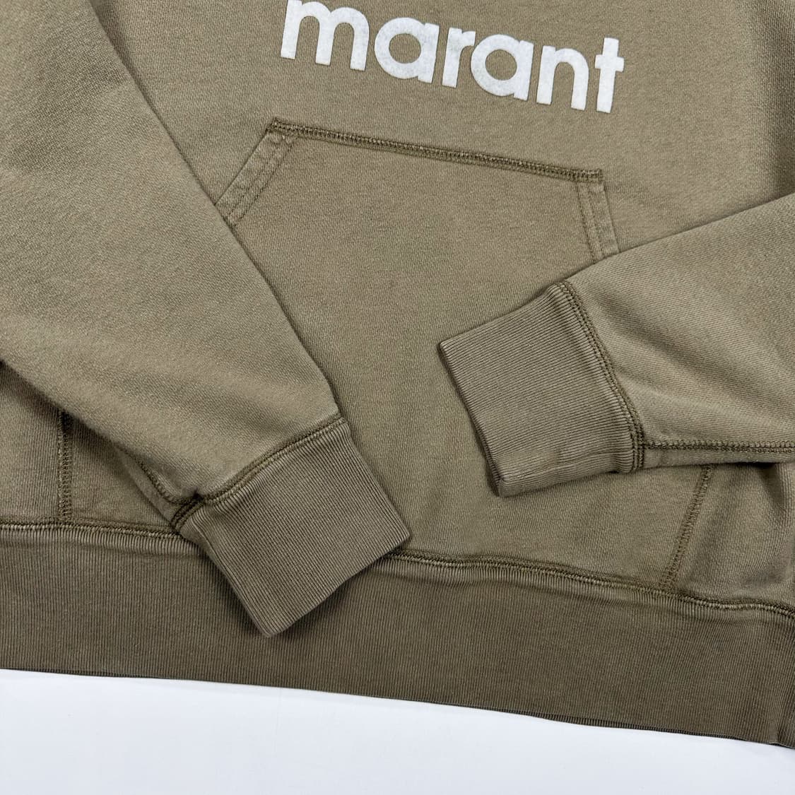 (수선존재) 이자벨마랑 오버핏 후드티 베이지 M 상품이미지4