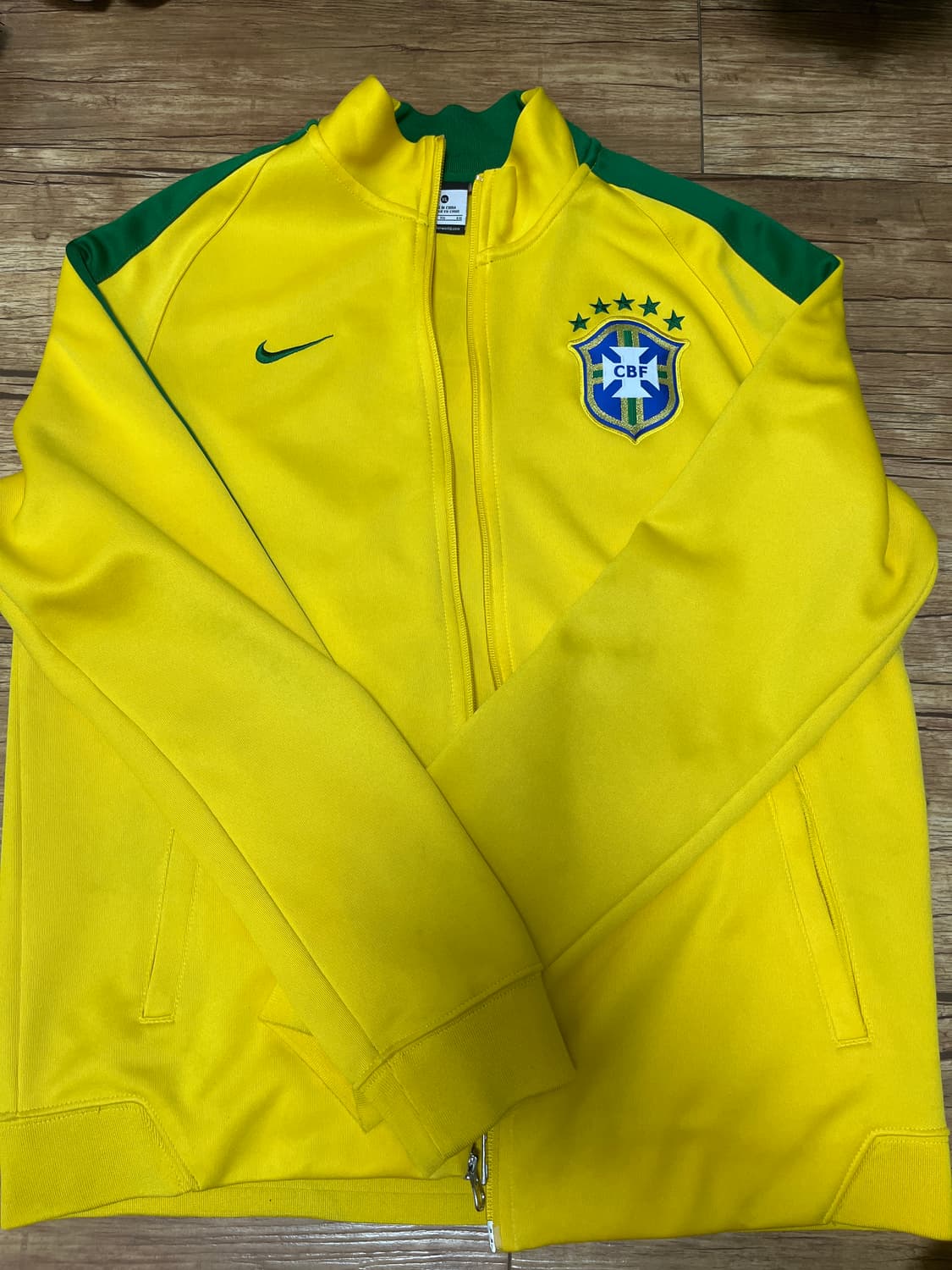 나이키 브라질 축구 국가대표팀 트랙탑 져지 상품이미지1