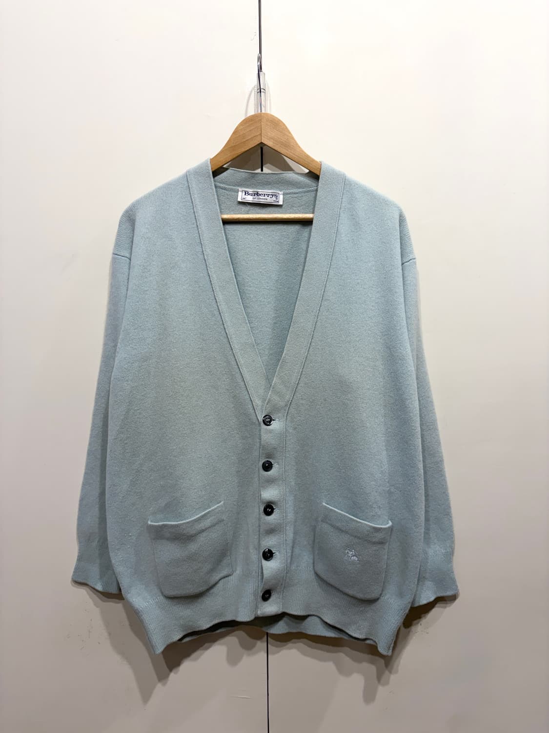 버버리 앙고라 니트 가디건 상품이미지1