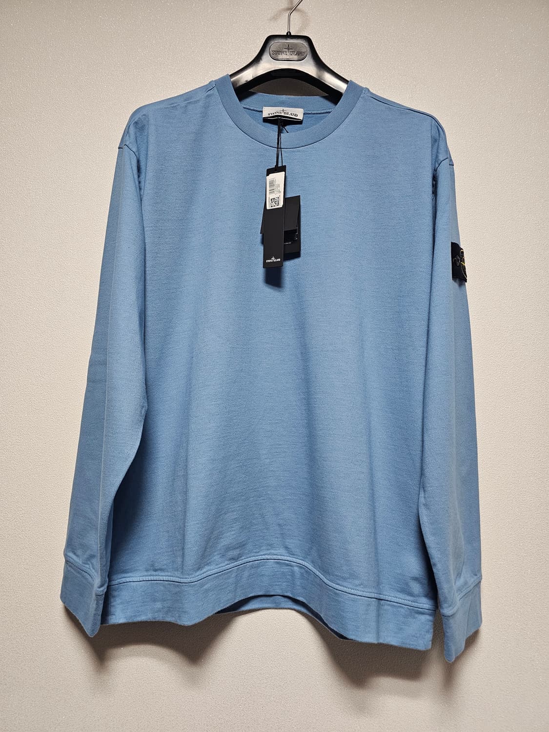 스톤아일랜드 가먼트 다이드 거즈드 코튼 크루넥 스웨트셔츠 (새 상품) 상품이미지1