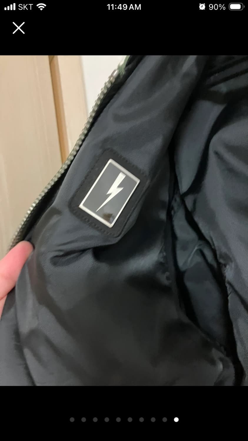 [새상품급] 닐바렛 x 알파인더스트리 양면 ma1자켓 S 사이즈 상품이미지10